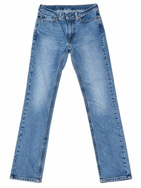 Levi’s 511 Slim Fit Jeans Men’s 29x34 Light Wash Blue Denim Straight Slim